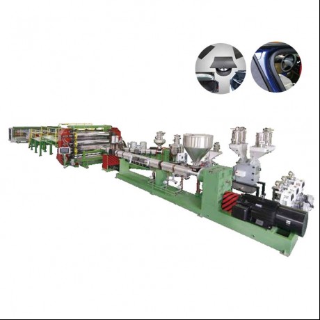 Linea di estrusione di lastre polimeriche per autoveicoli HDPE