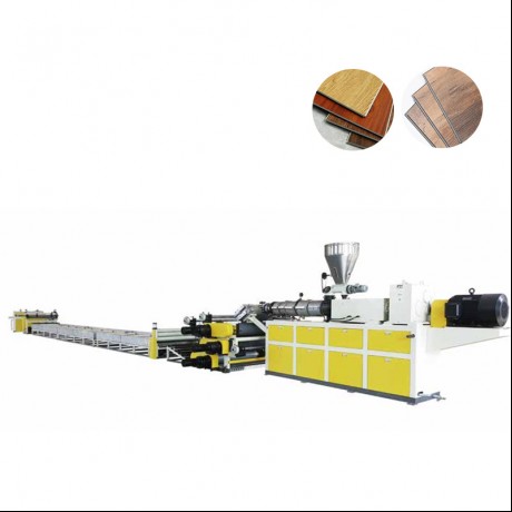 Linea di estrusione per pavimenti in composito LVT
