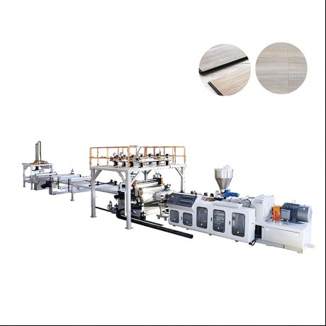 Linea di estrusione per pavimenti in pietra e plastica SPC di Jwell Machinery Cina