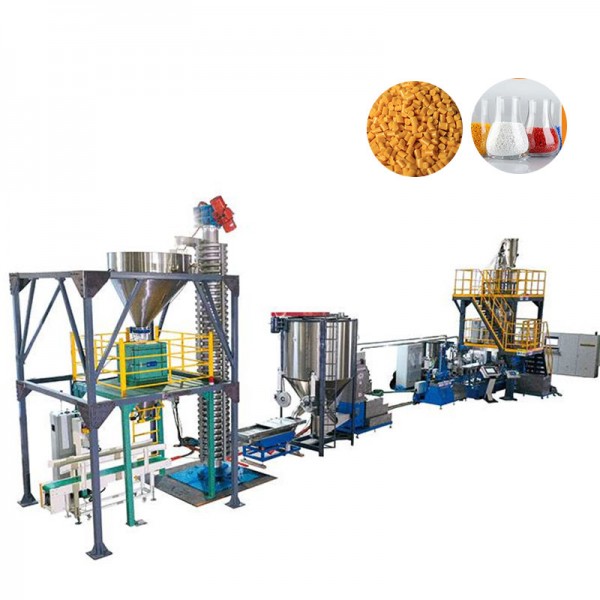 JWELL Linea di compounding in bioplastica riempita con amido