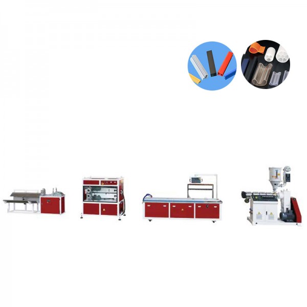 JWELL PVC PP PE PC ABS Linea di estrusione di piccolo profilo